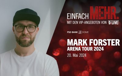Mark Forster in Düsseldorf